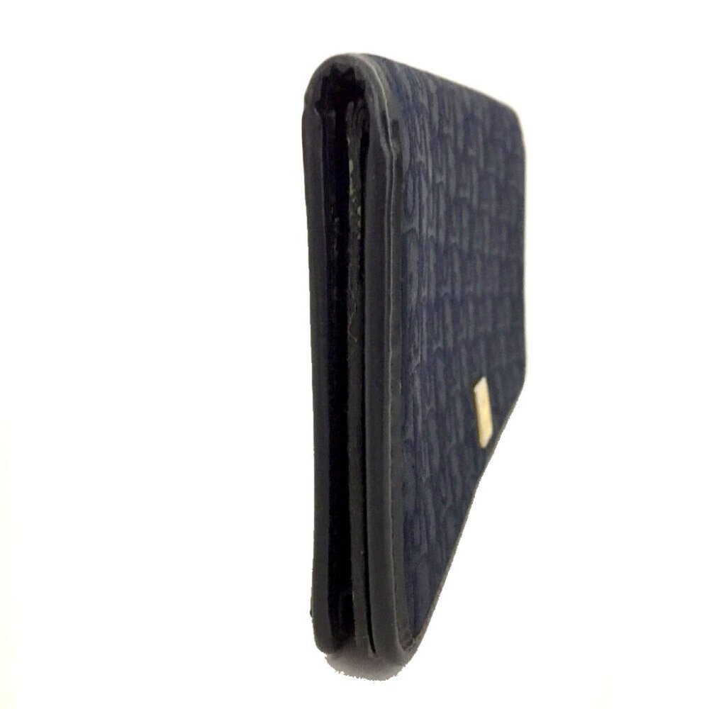 Christian Dior Trotter Canvas Leather Long Bifold Wallet - Picture 2 of 8